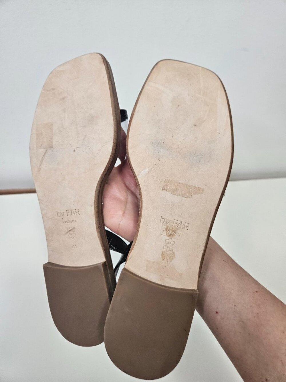 NWOT BY FAR Vera Sandals Sz 10.5 US / 41 EUR Minimalist - Picture 5 of 7